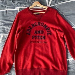 Worn Abercrombie and Fitch crewneck